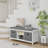 Shoe Bench with Cushion with Padded Seat