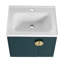 Meuble-lavabo 24 po avec lavabo, pour petite salle de bain, meuble-lavabo avec porte à fermeture douce-365036234