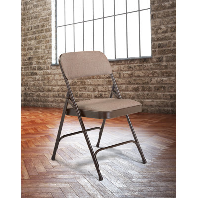 2200 Series Deluxe Fabric Double Hinge Premium Padded Folding Chairs