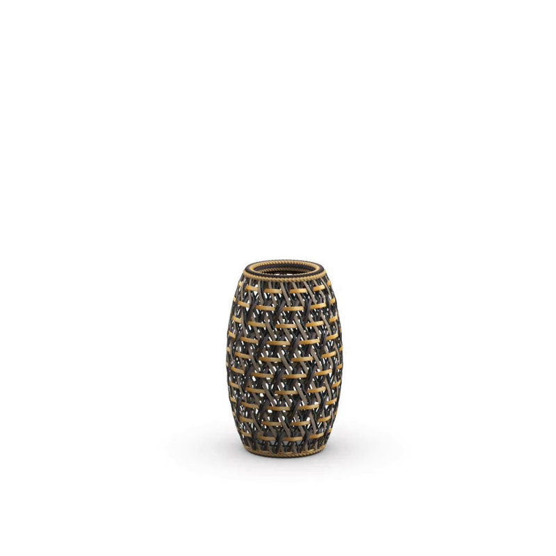 Dala Lantern, Rioja, 12.5" H x 8.25" W x 8.25" D