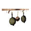 Rolled End Bar Handcrafted Wall Bracket Pot Rack