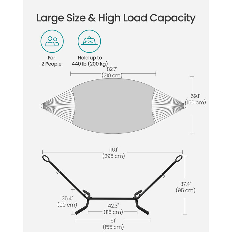 Celedonio Classic Hammock with Stand