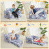 Kids Chairs For Toddler, 2-In-1 Toddler Soft Sherpa Couch Fold Out