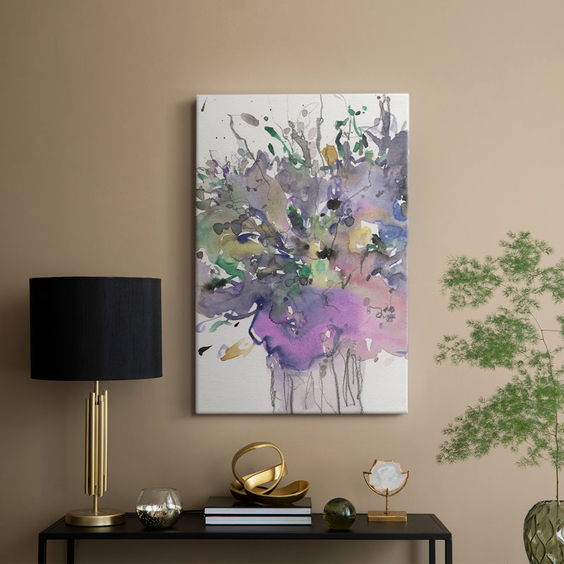 Tout ce qui brille II - Cavas de galerie sur mesure, H 27 po x l 18 po