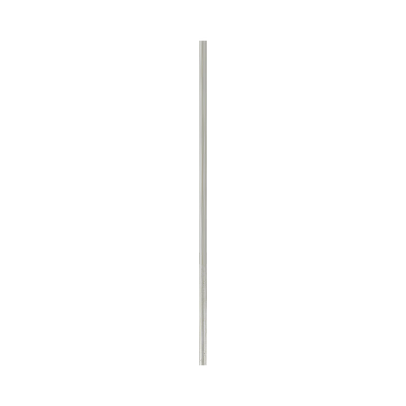 12" (6) Contemporary Silver Leaf Extension Rods