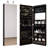 14.5'' Wide Wall Jewelry Armoire With Mirror & Led Light-205587814