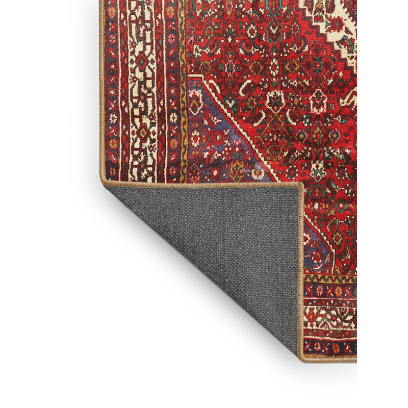 Tapis rouge à motif sud-ouest, Rectangle 5 pi x 7 pi