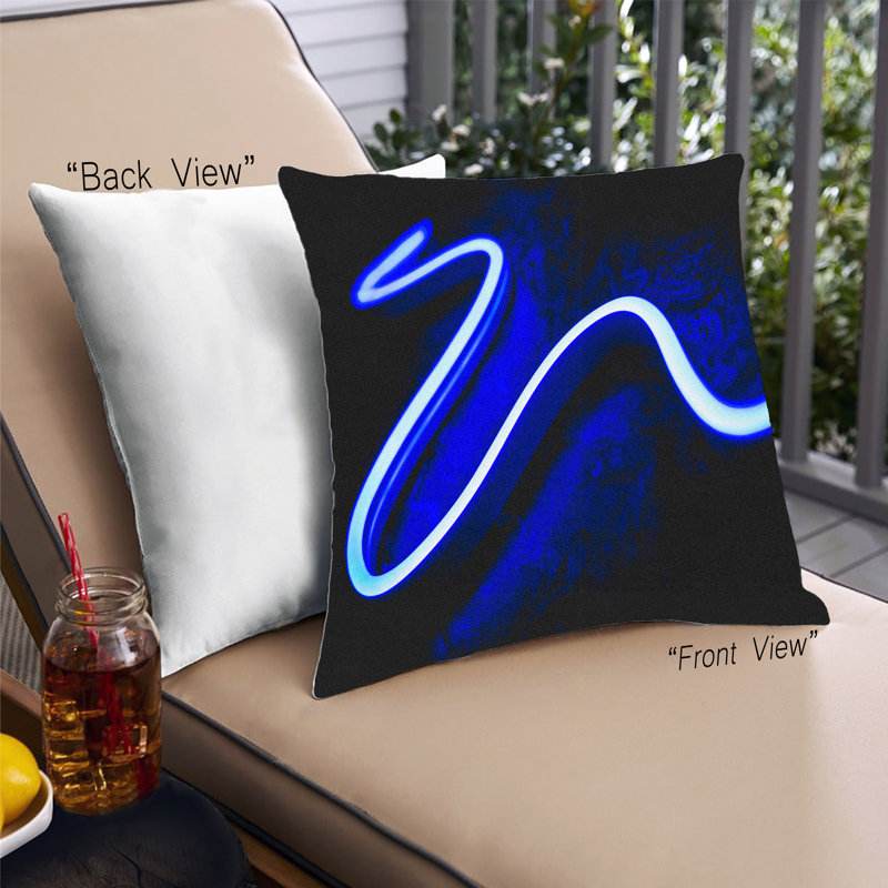 Coussin Neon Neon 120, Microsuède