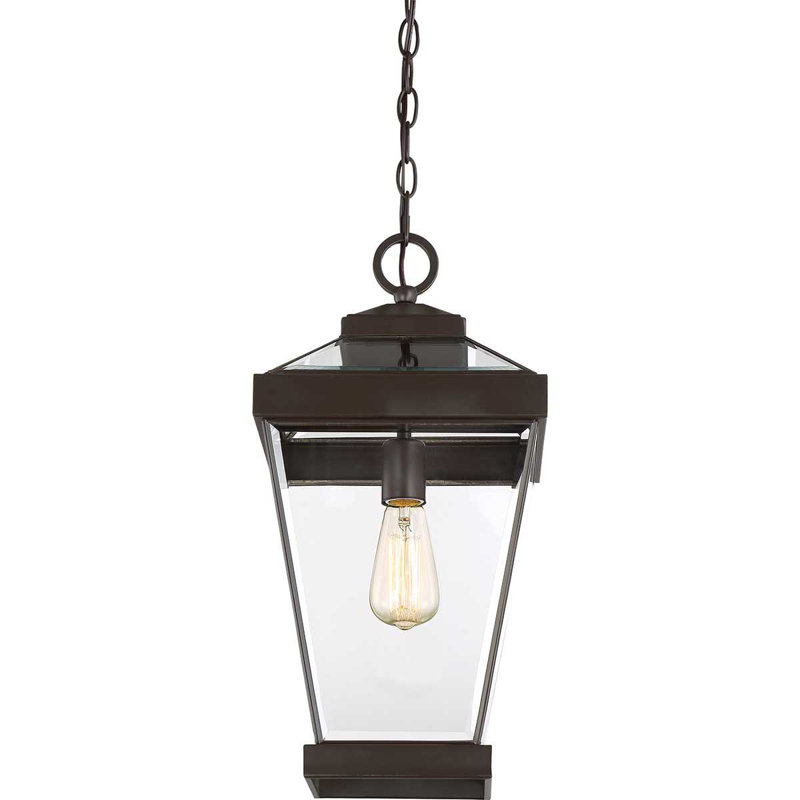 Guilbert Outdoor Hanging Lantern, 51.4cm H x 25.4cm W