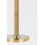Dorset - 1 Light Table Lamp By Mark D. Sikes - Aged Brass Frame - Cream Shade