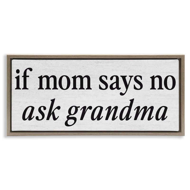 Cadre flottant Ask Ask Grandma, Cadre flottant orme Montalcino, H 14 po x l 31 po