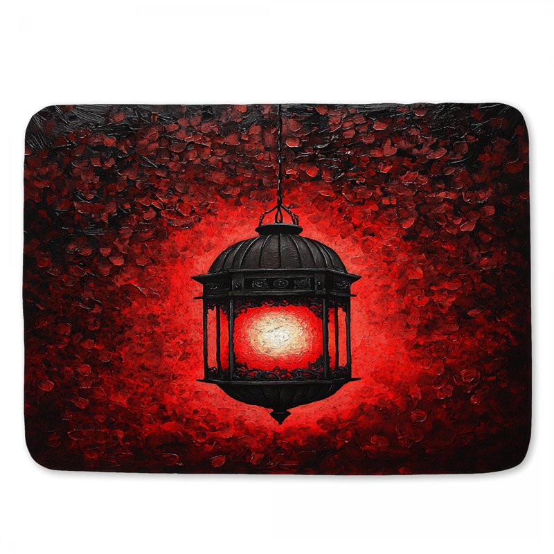 Lanterne tapis de bain éclairage de salle de bain Mystic, L 24 po x l 17 po