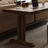 Nut-brown Rectangular Solid Wood writing desk-117986754