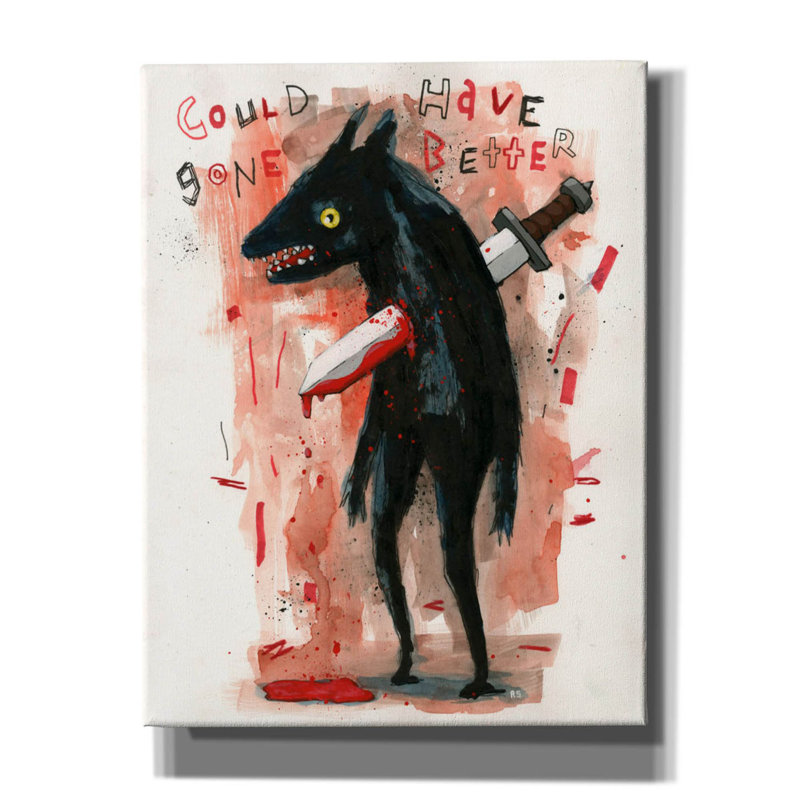 Sur toile, H 34 po x l 26 po x P 1,5 po