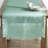Furman Fringed Burlap Table Runner-2023865416-2023865417