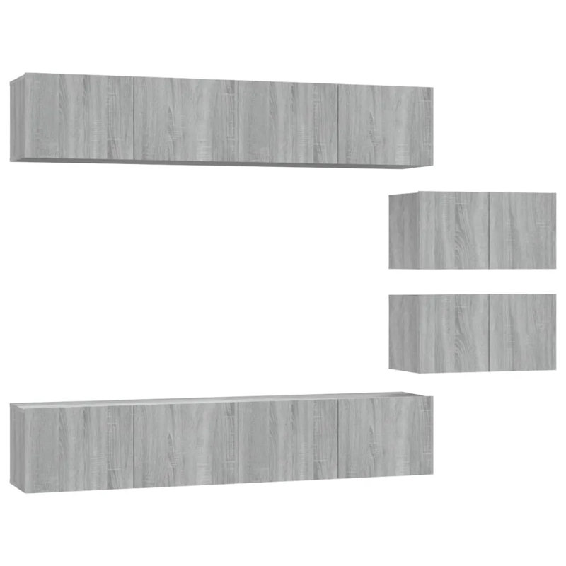 Bakonyi Unfinished Entertainment Centre for TVs up to 32", Grey