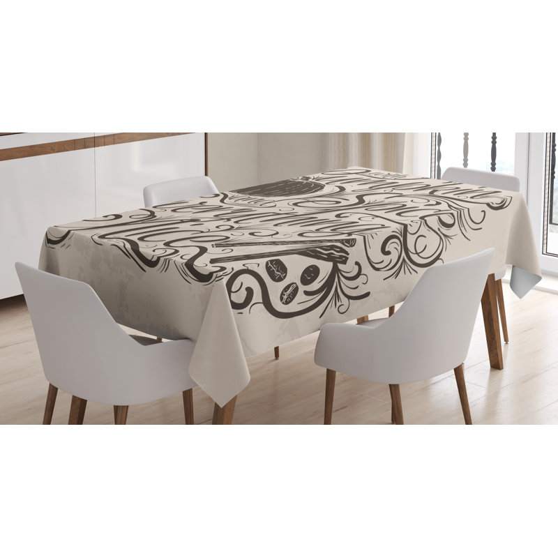 Not Monochrome Dining Linens, 140cm x 240cm