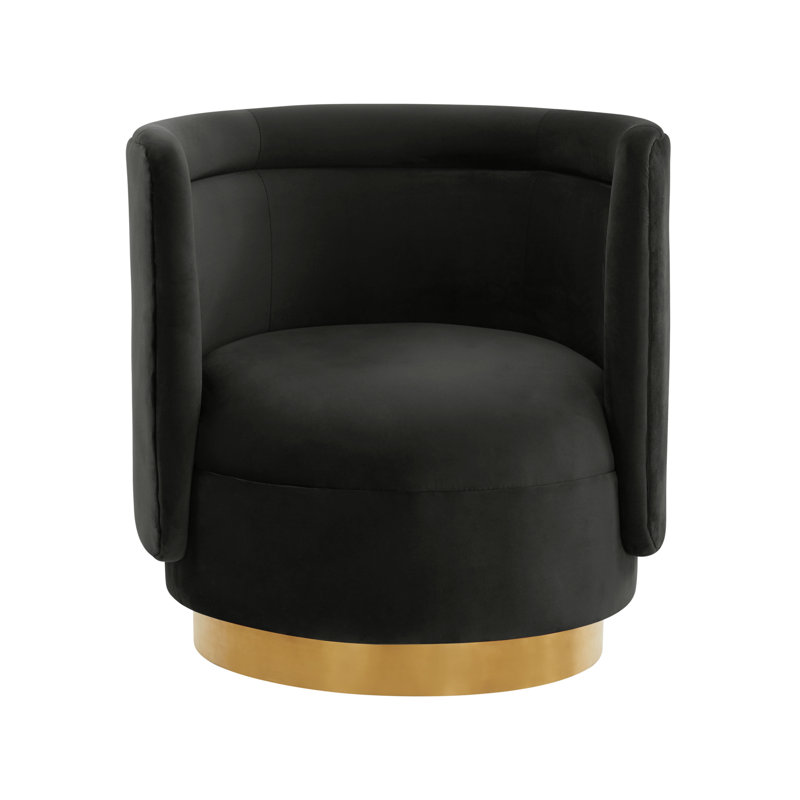 Velvet Barrel Chair
