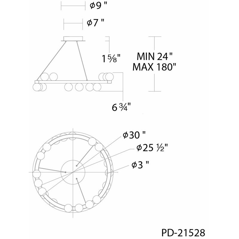 Carousel Dimmable LED Chandelier With Built-In Color Temperature Adjustability Switch, 2700K/3000K/3500K/4000K, Aged Brass