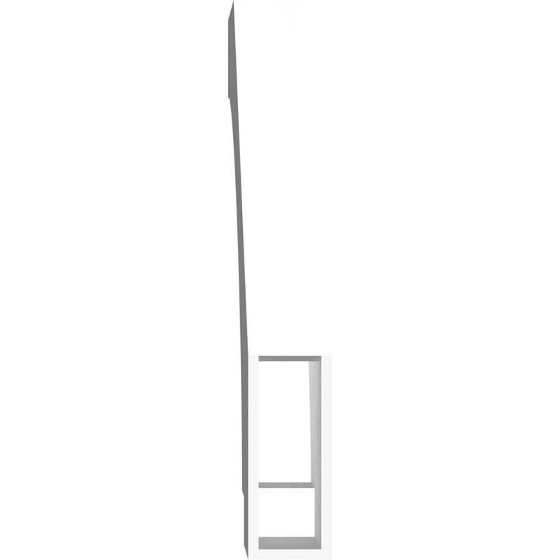 Attelle de genou en PVC de qualité architecturale Imperial, H 22 po x l 3 po x P 16 po
