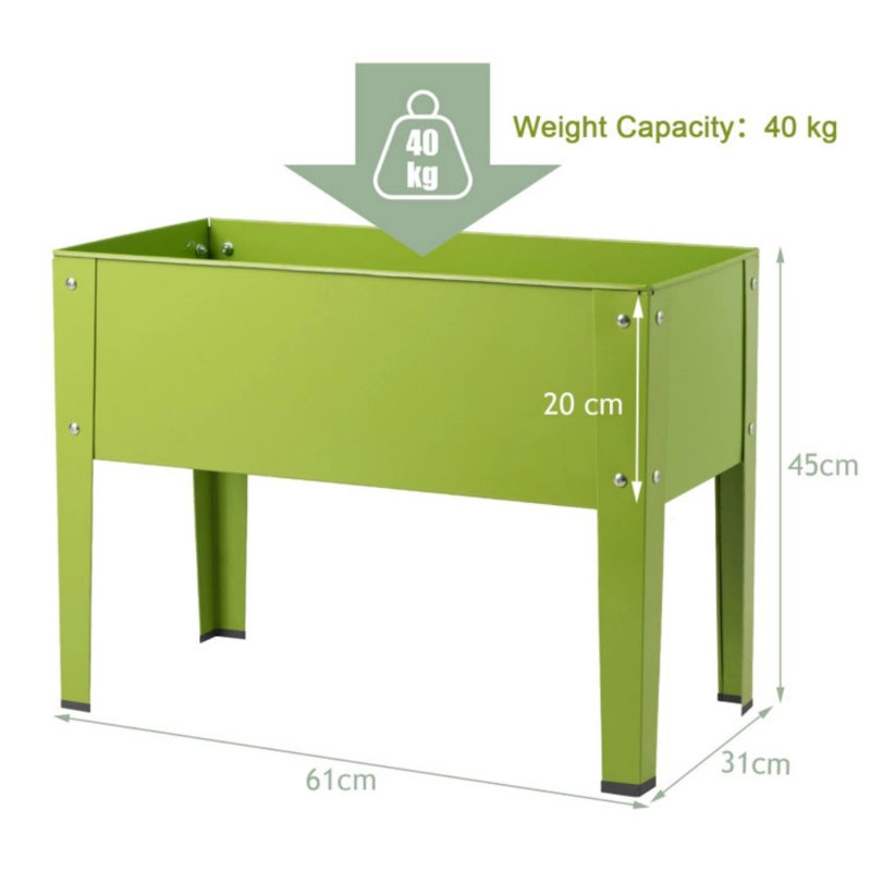 Gentner Metal Elevated Planter