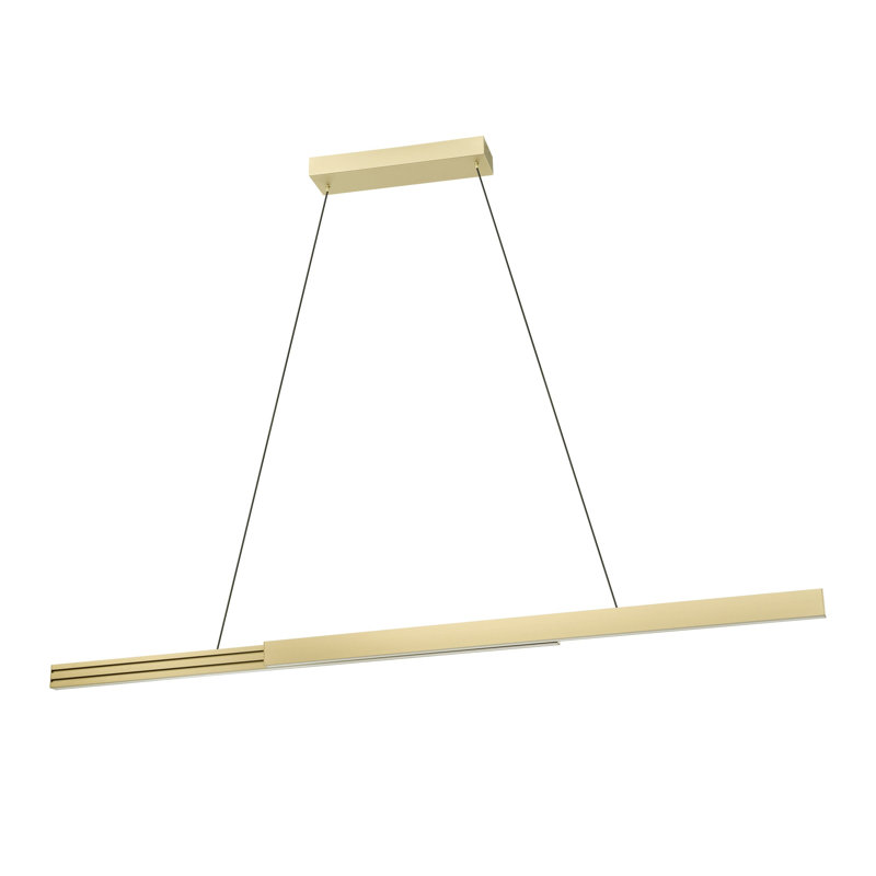 Luminaire suspendu à DEL extensible 2 lumières 3CCT, Bronze