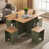 Brown / Natural Wood；green is unavailable