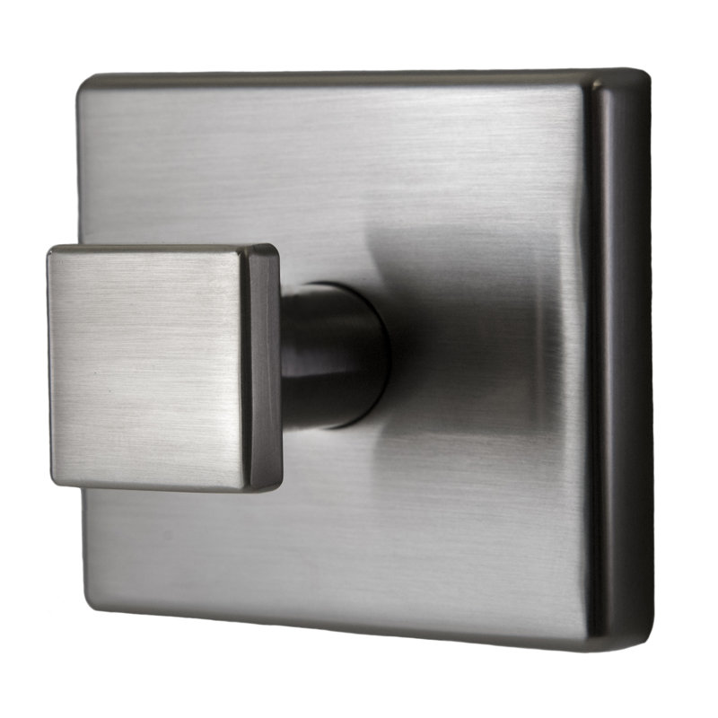 Primo Wall Mounted Robe Hook, Brushed Nickel