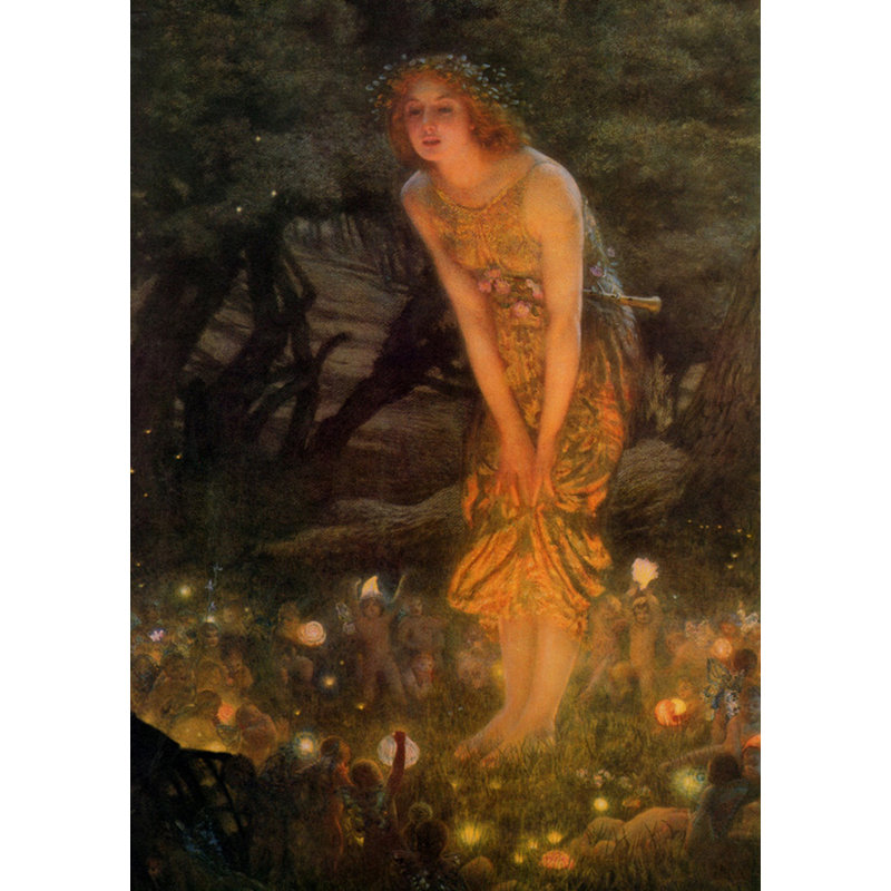 Solstice d'été, H 24 po x l 17 po