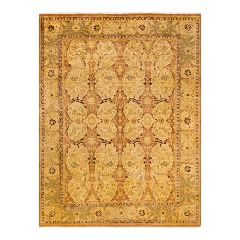 Classic One-of-a-Kind 9' 2" X 12' 3" Hand Knotted Area Rug