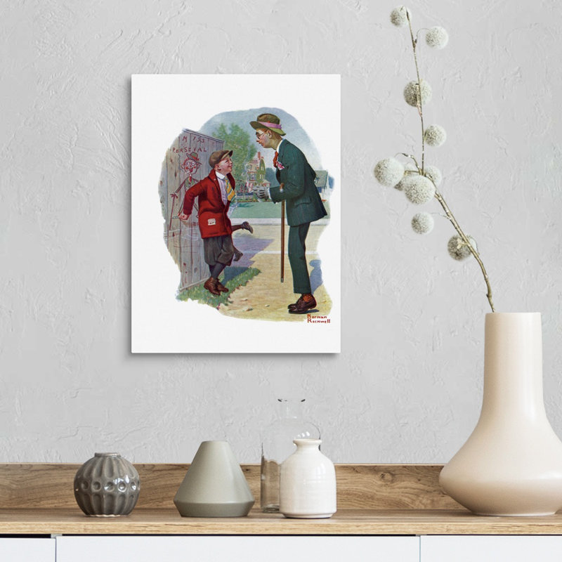 T'aint You, art mural sur toile, Toile tendue, H 16 po x l 12 po x P 1,25 po