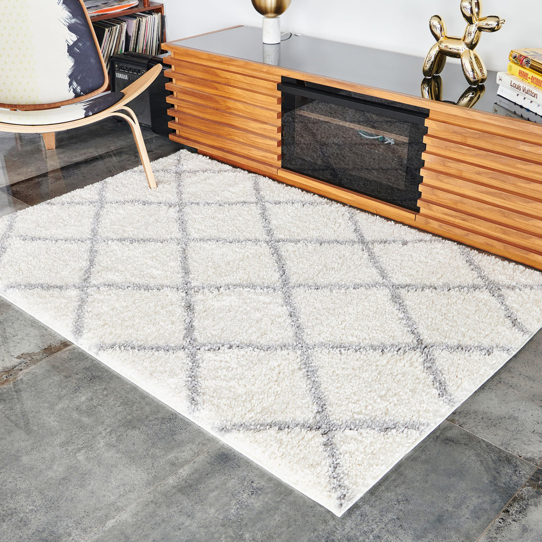 Rectangle Polimice Area Rug Ebern Designs Rug 