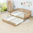 Wood Daybed with Twin Trundle and Slats-1905696434-1905696439