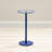 iDesign Round Pedestal Drink Table for Small Spaces