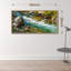 Reproduction d'art sur toile encadrée de 60 "x 30" avec cadre en bois, prêt à accrocher-660242337-660242342