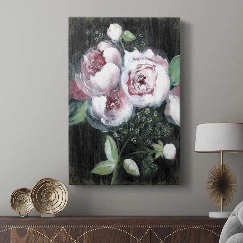 Roses de Paris - Cavas enveloppés de galerie, H 48 po x l 32 po