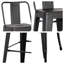 Ensemble de 2 tabourets de bar Modern Modern Industrial-687829310-687829311
