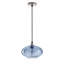 Margery 1 - Light 9.84 inch Blue Glass Shade Single Globe Pendant Light Fixture