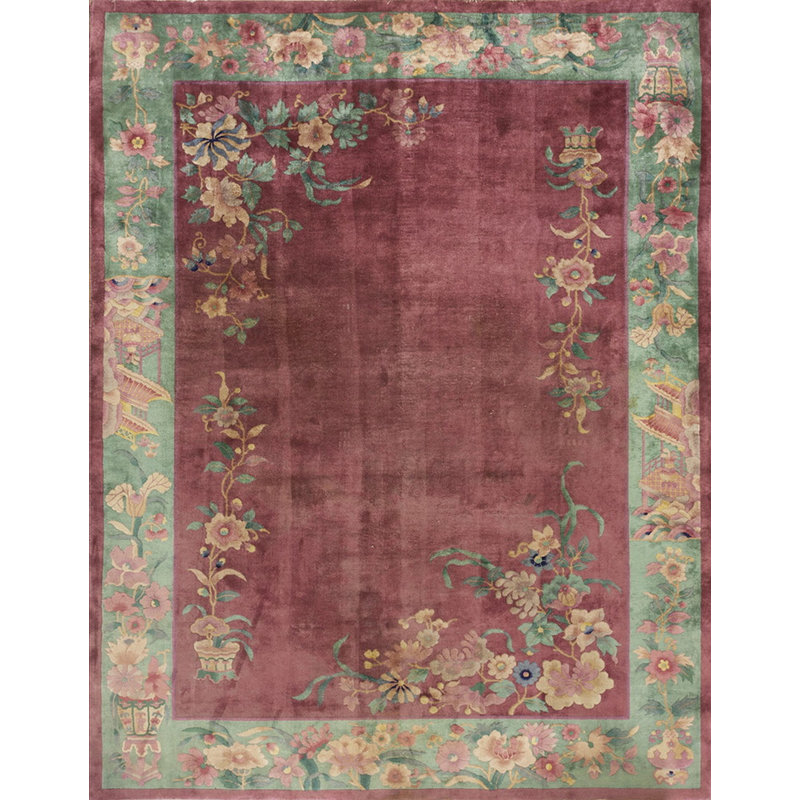 Autre tapis antique en laine Art déco