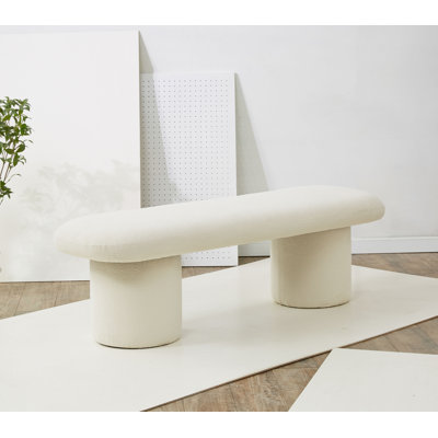Banc rembourré Brolin Boucle