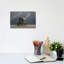 Elephant And Dog Sit Under The Rain by Mike Kiev - Wrapped Canvas Print-1514872778
