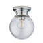 Oldsmar Glass Semi Flush Mount