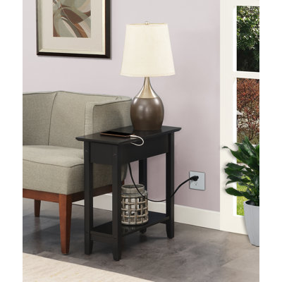 Carbin End Table and Built-In Outlets
