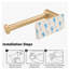 Porte-papier hygiénique mural autocollant-112742386