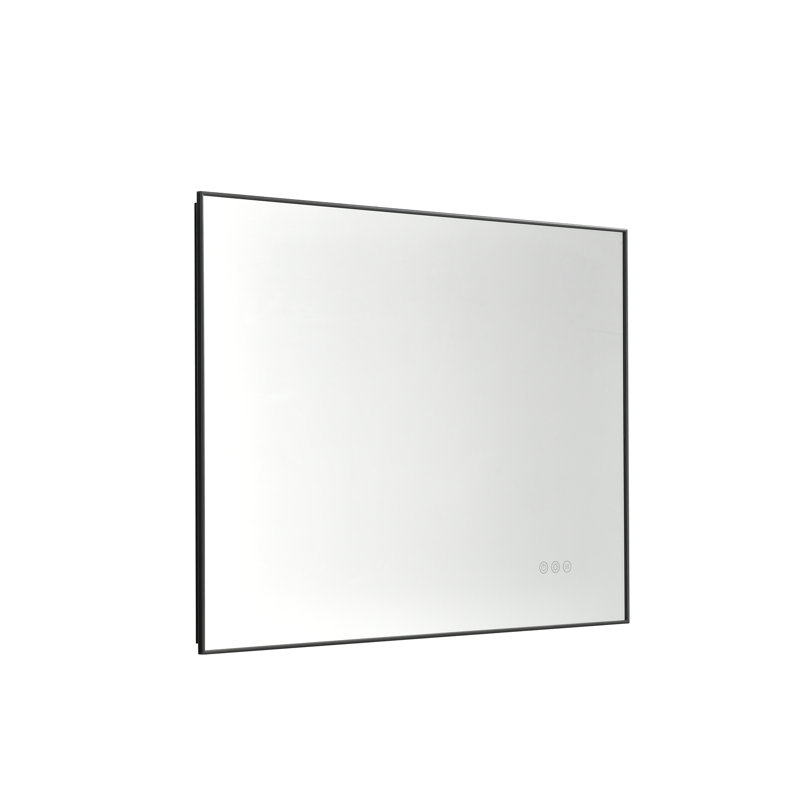 Miroir de salle de bain 32 x 24 pouces à DEL