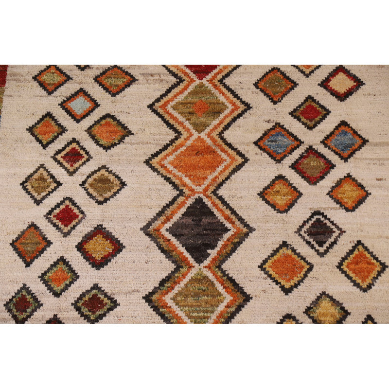 Geometric Moroccan Area Rug 8x10