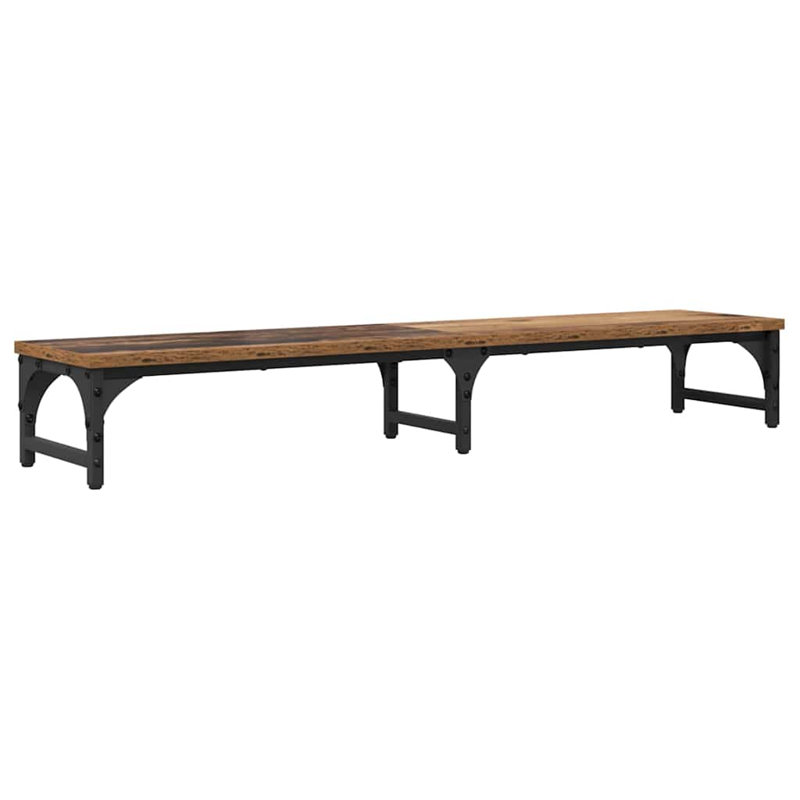 Manufactured Wood Monitor Stand, Old Wood