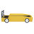 Twin Size Race Car-Shaped Platform Bed with Wheels-2146799487