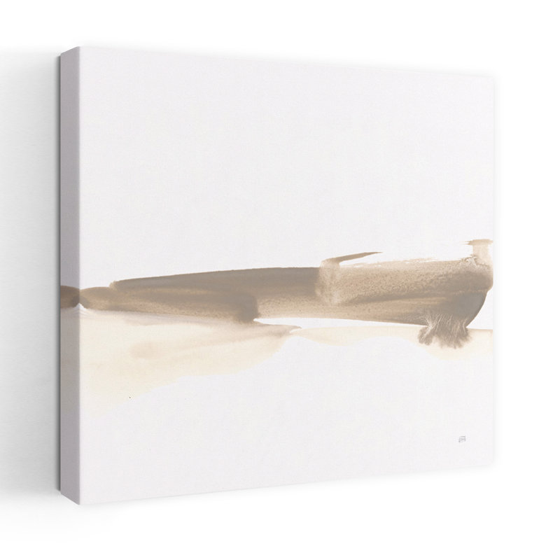 Simple Stroke II, art contemporain abstrait, H 32 po x l 32 po