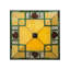 Rustic Lodge Glass Semi Flush Mount